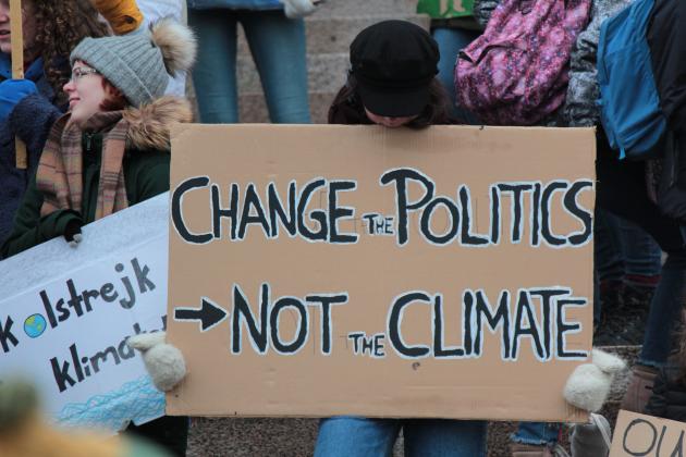 Change politics not the climate