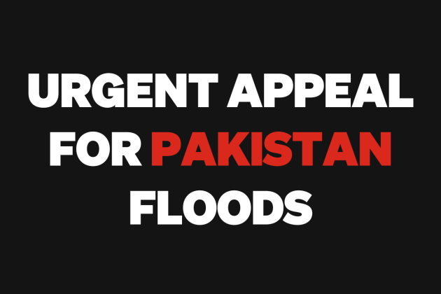 Urgent appeal Pakistan