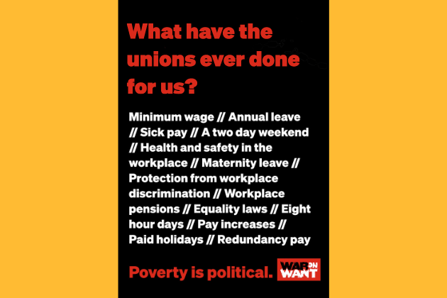 What have the unions done thumb