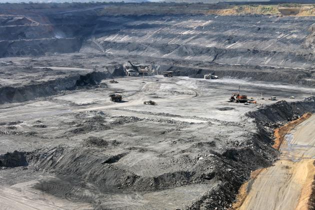 Cerrejon; said to be the largest open-cast coal mine in Latin America'
