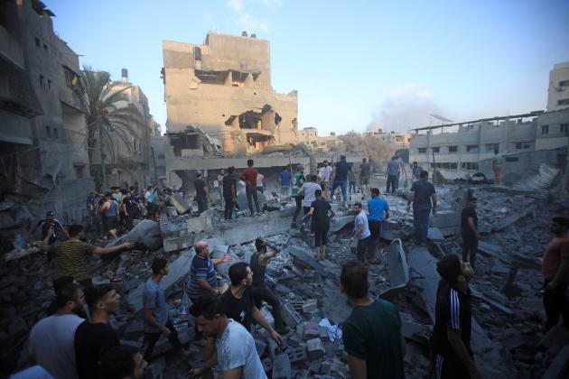 Gaza bombed out 2023