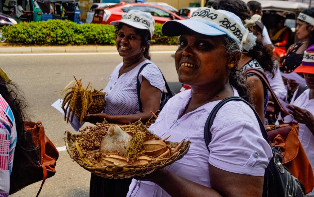 A MONLAR demonstration in Sri Lanka