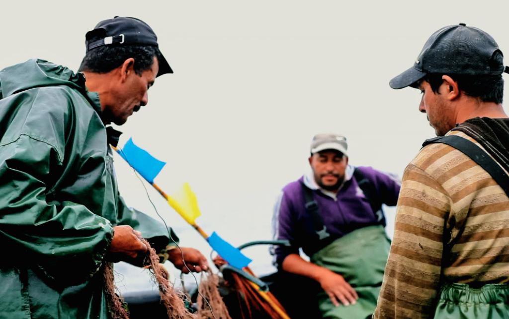 Local fisherfolk in Morocco endure depletion of natural resources and economic difficulties, facing the increased competition of large trawlers for the export fishery sector.