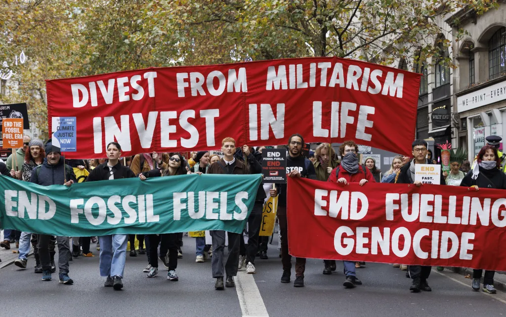 Climate justice march London