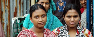 Bangladeshi garment workers. Photo: Tarif Rahman/War on Want.