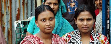 Bangladeshi garment workers. Photo: Tarif Rahman/War on Want.