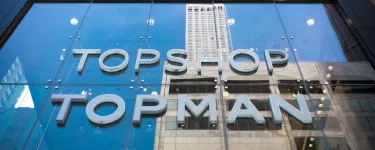 Topshop/Topman store front. Credit: Sean Davis.