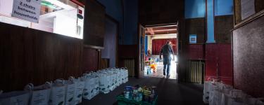 A food bank in Palmer's Green, North London. Credit: Mazur/cbcew.org.uk.