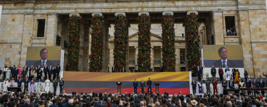 President Petro's inaugaration