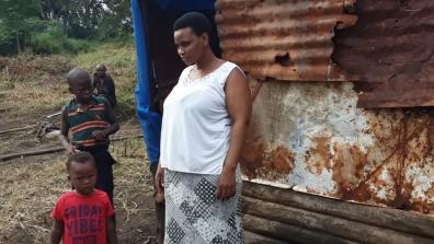 Shack dweller family in Durban, South Africa. Photo: Abahlali baseMondjolo