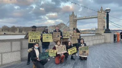 International Day of Action, 11 March 2022, London protest