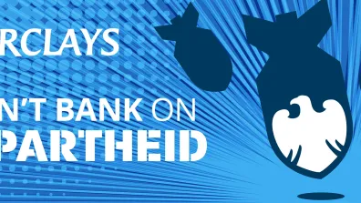Barclays apartheid website banne