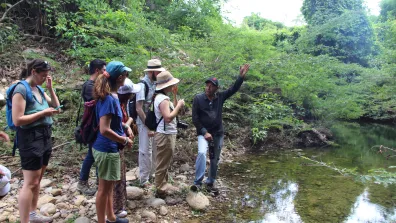 International solidarity delegation in Colombia, Arroyo Bruno