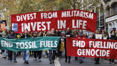 Climate justice march London